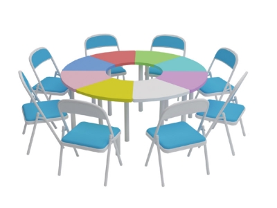 團體活動桌椅